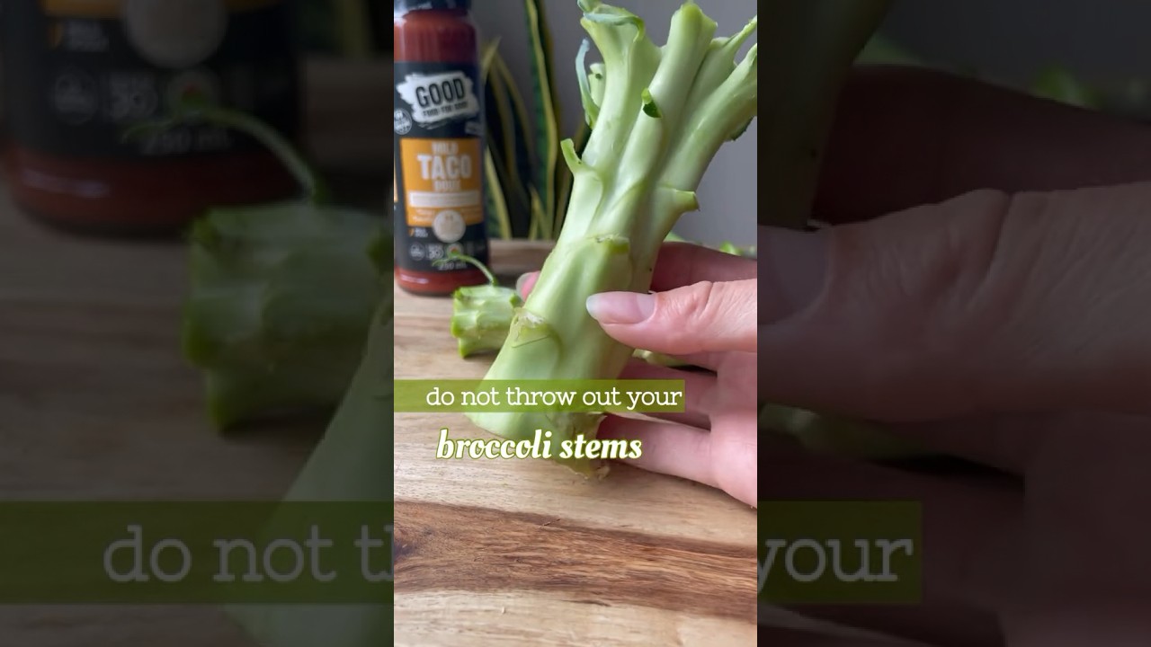 WAIT! Don&rsquo;t Throw Out Your Broccoli Stems&hellip;Make This Instead 😍