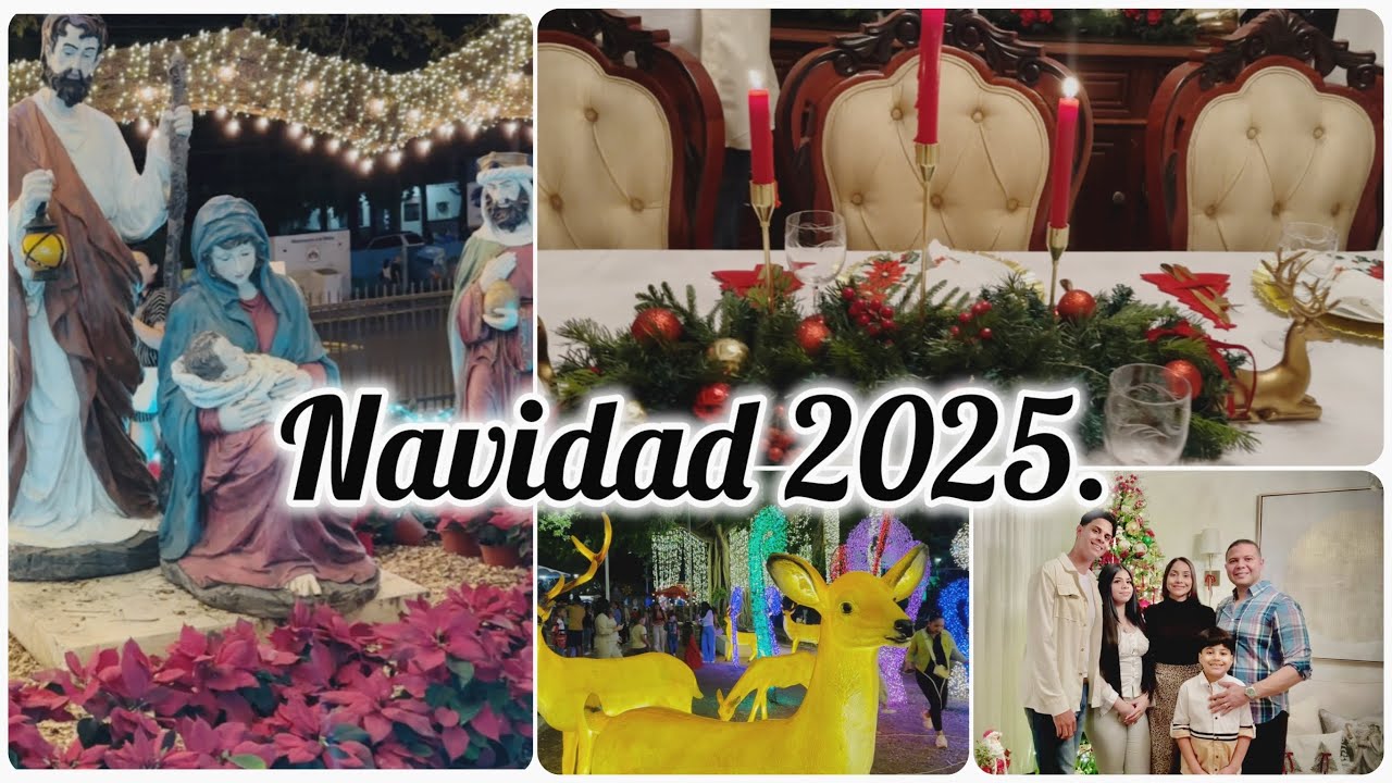 Nuestra noche buena en Navidad 2025✨.￼