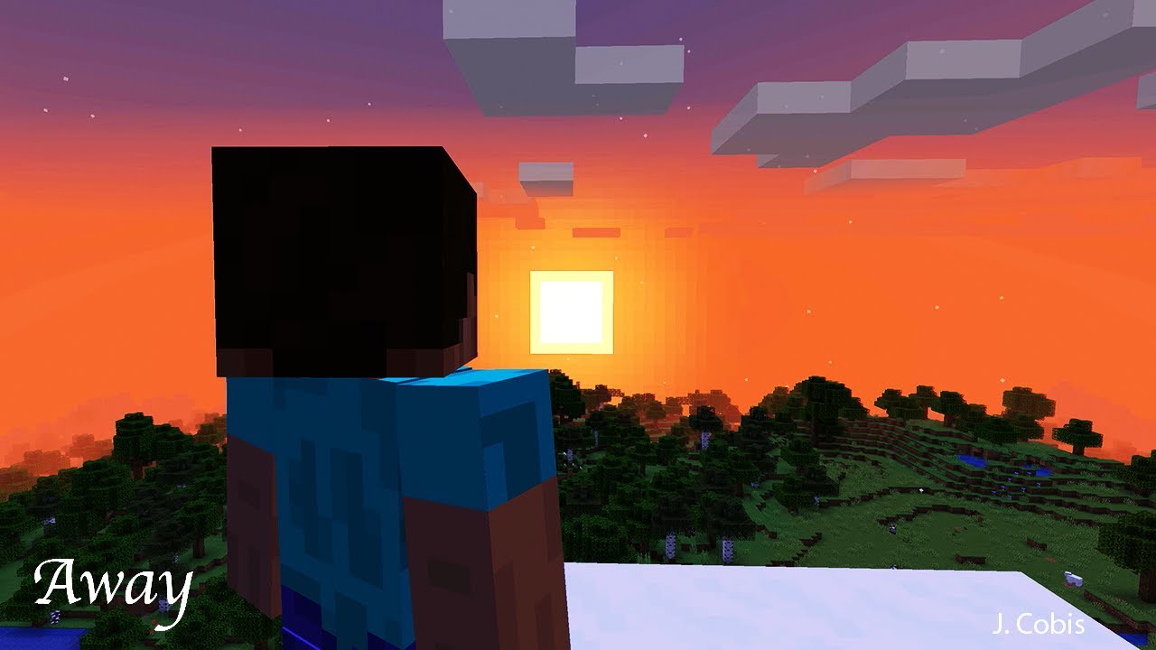 Away (by J. Cobis) - Minecraft Music Video - In Honor of jacoshlu