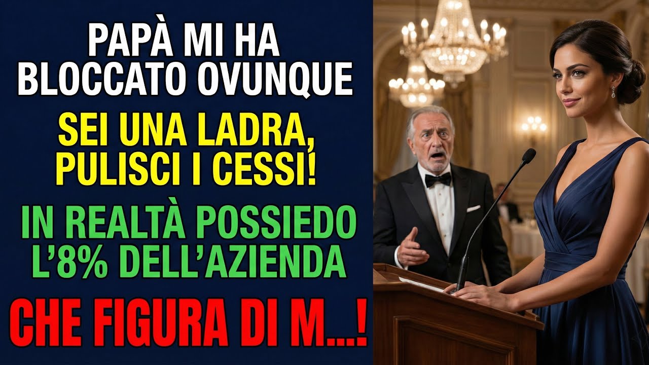 Mio padre mi ha rovinato la vita accusandomi di furto