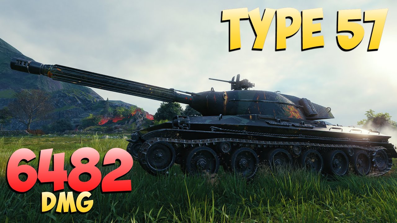 Type 57 - 7 Kills 6.4K DMG - Случайный! - Мир Танков
