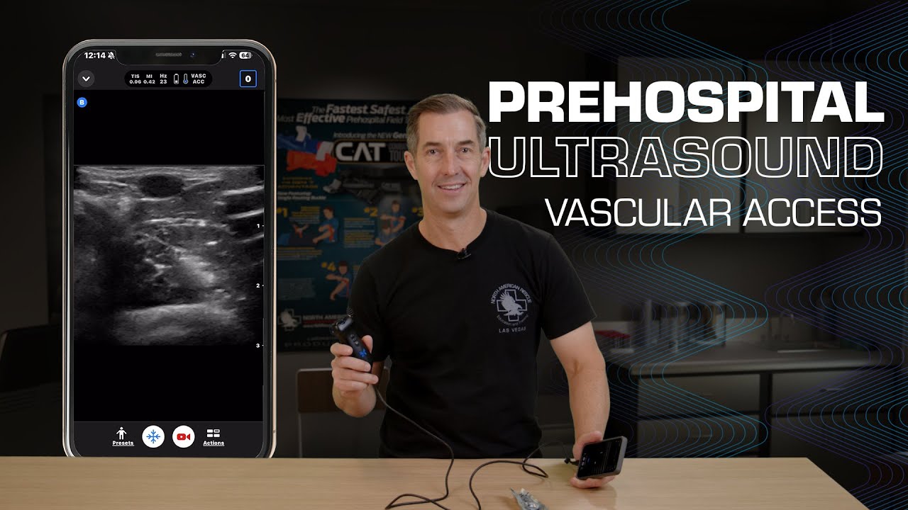 Learn How to Use Prehospital Ultrasound- Vascular Access #bethedifference #prehospitalcare