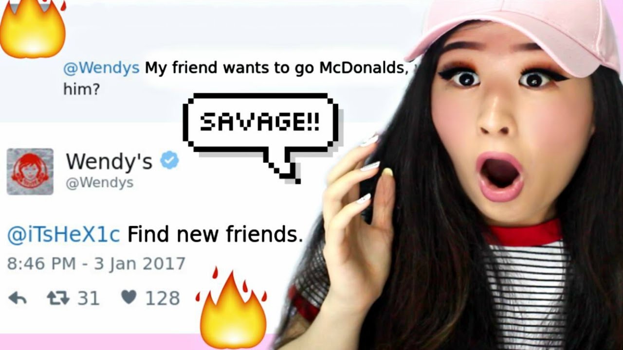 Wendy's ROASTS People On Twitter!!