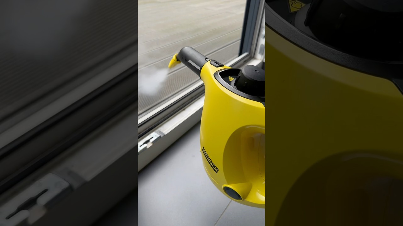 💛 How to use Karcher SC1 steam cleaner #youtubecreatorcommunity #shorts #steam #karcher #cleantok