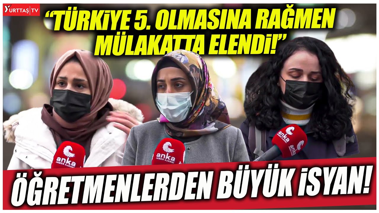 Mülakatta elenen öğretmenlerden büyük isyan! 