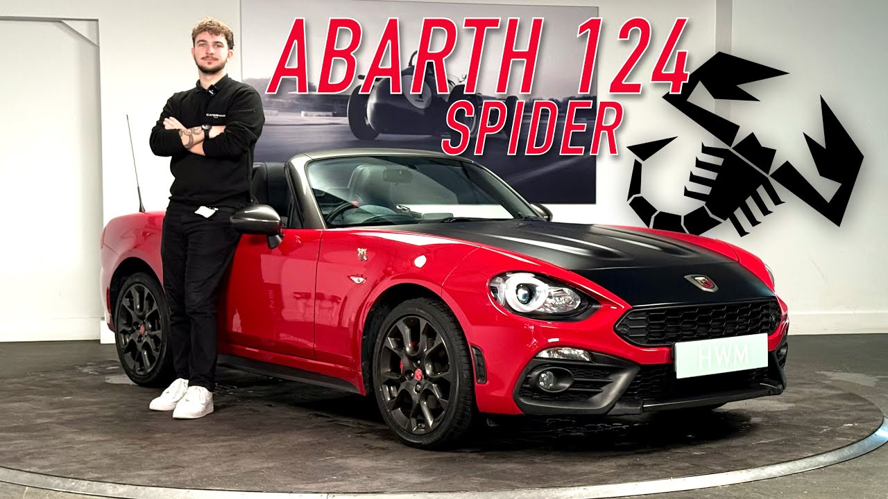 SPICY SPEC Manual Abarth 124 Spider - Start Up, Revs and a Walk Around with Jean