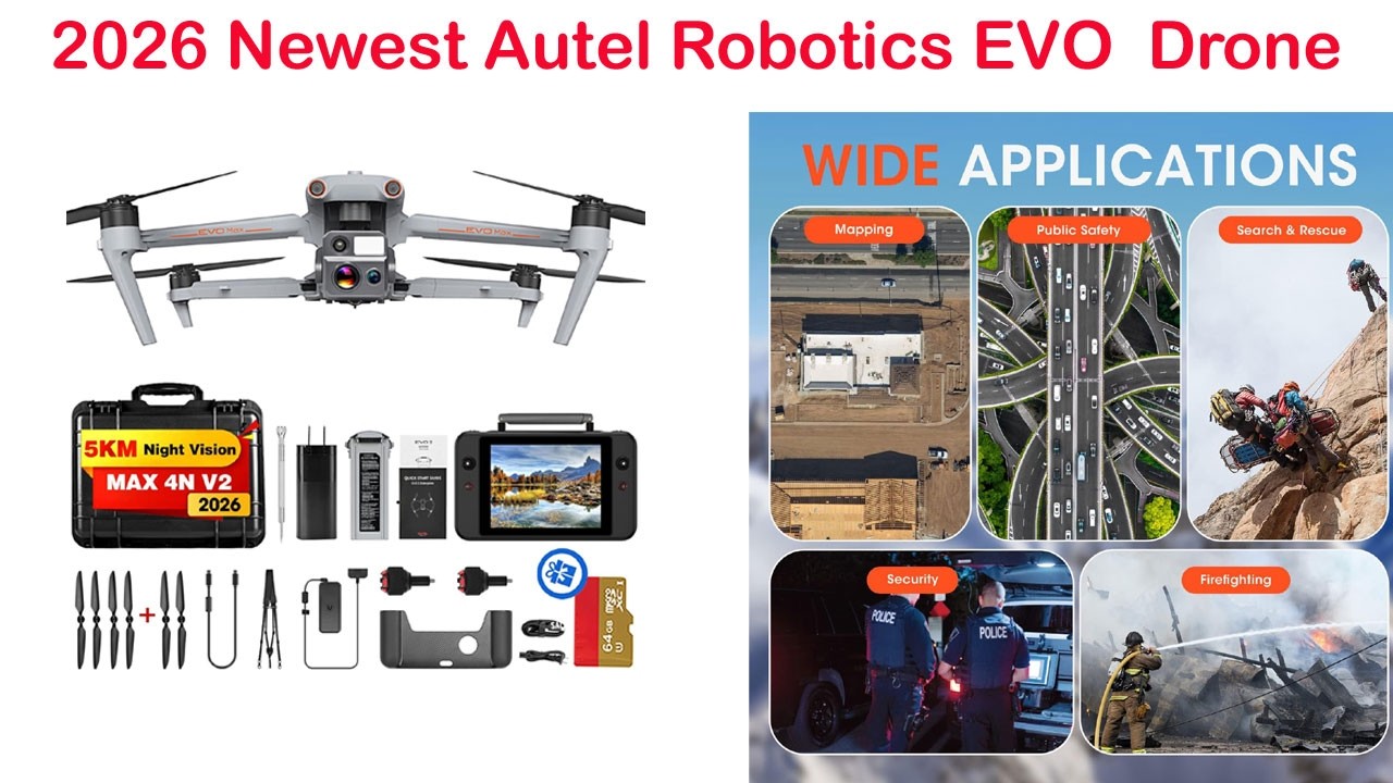 2026 Newest Autel Robotics EVO Drone: - Only 5 worth buying right now! Which One is Right for You?