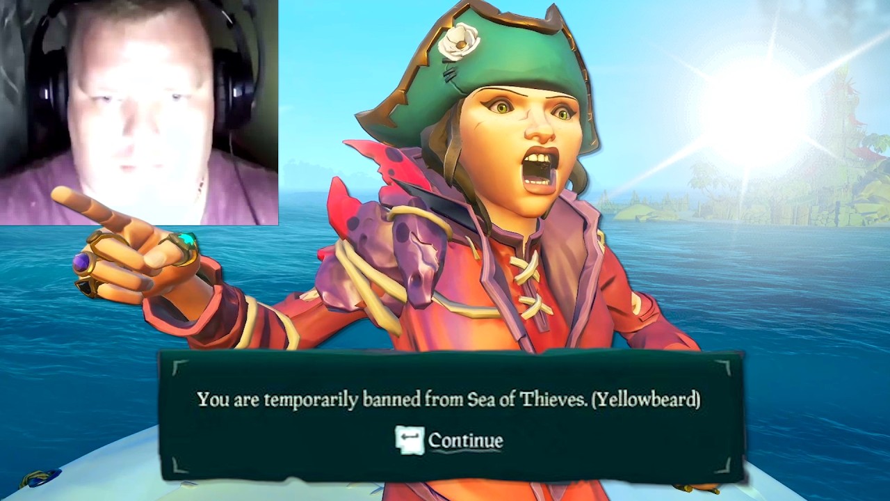 Sinking Sea Of Thieves Streamers with FLASHBANGS (we got banned...)
