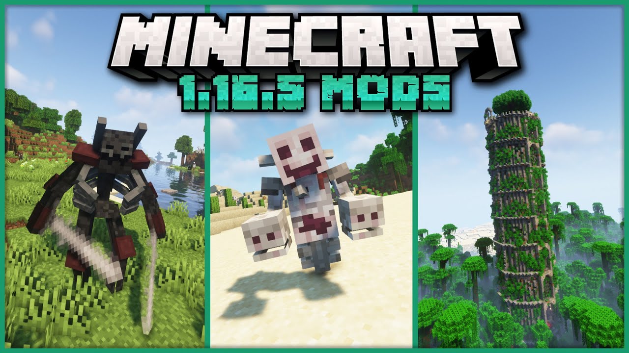15 крутых модов для Minecraft Forge 1.16.5, которые вы могли пропустить!