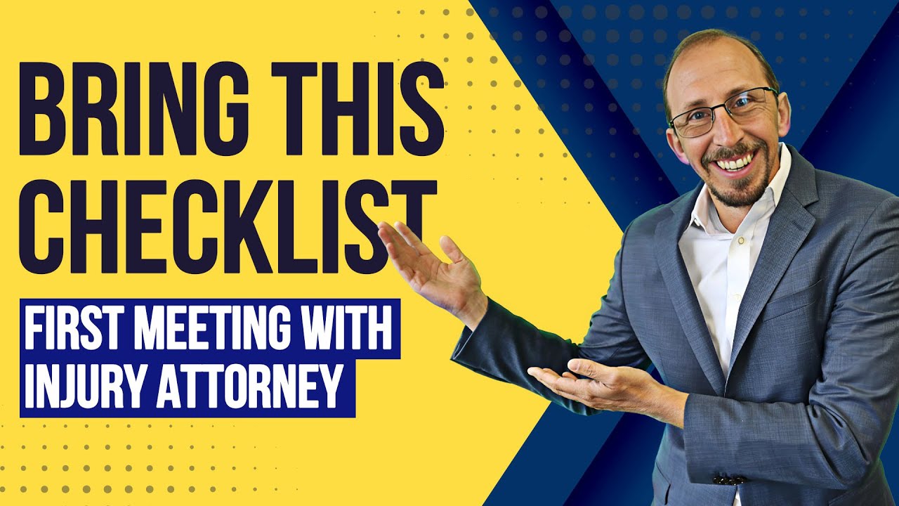 Your First Meeting With a Personal Injury Attorney: What to Expect & How to Prepare