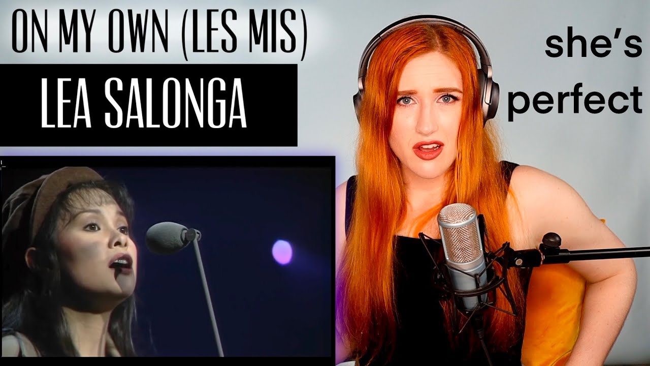 ЛЕА САЛОНГА... Сама по себе, Les Mis | РЕАКЦИЯ КОУЧА ПО ГОЛОСУ | вы можете многому научиться у Ле...