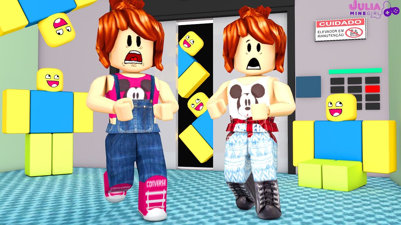 Roblox - ELEVADOR INVADIDO POR NOOBS (The Elevator)