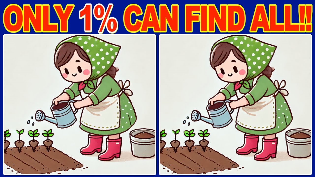 【Spot the difference】💪 Brain Care Challenge: Find 3 if You Can!