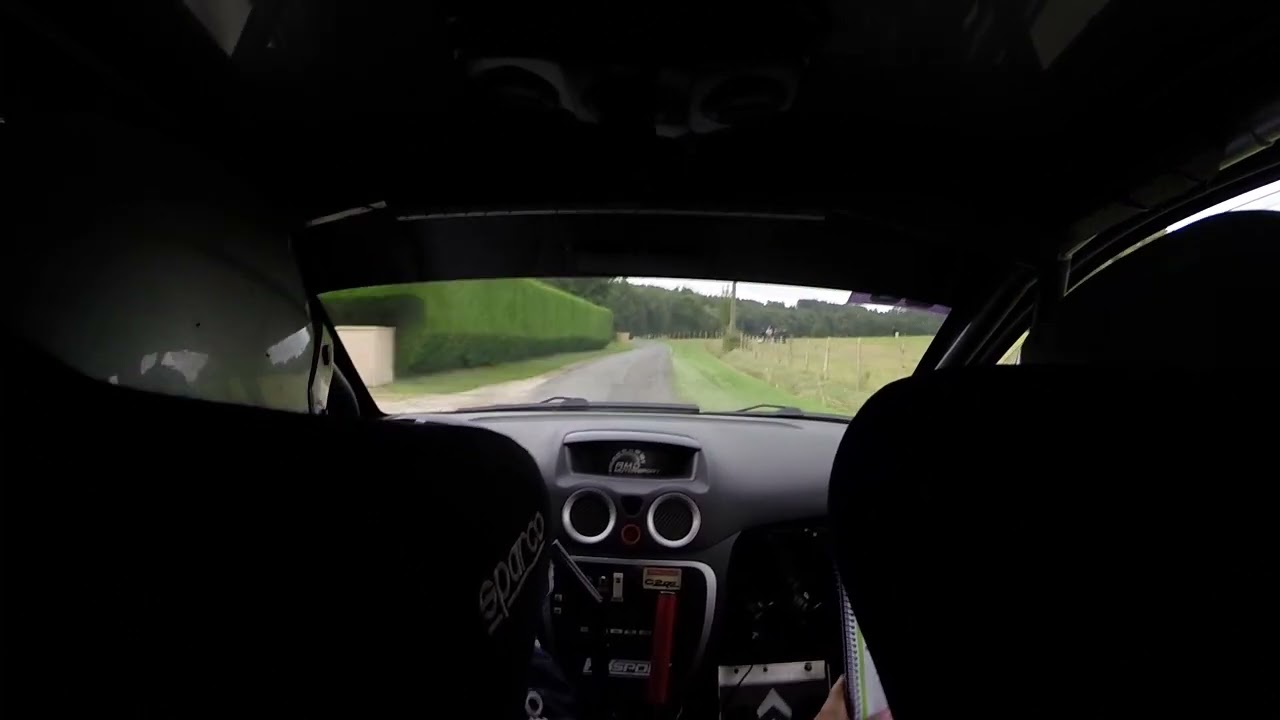 Rallye des Vins de Vernou Es 1 Thomas Fisk Lebecq Lucile C2 R2 Max