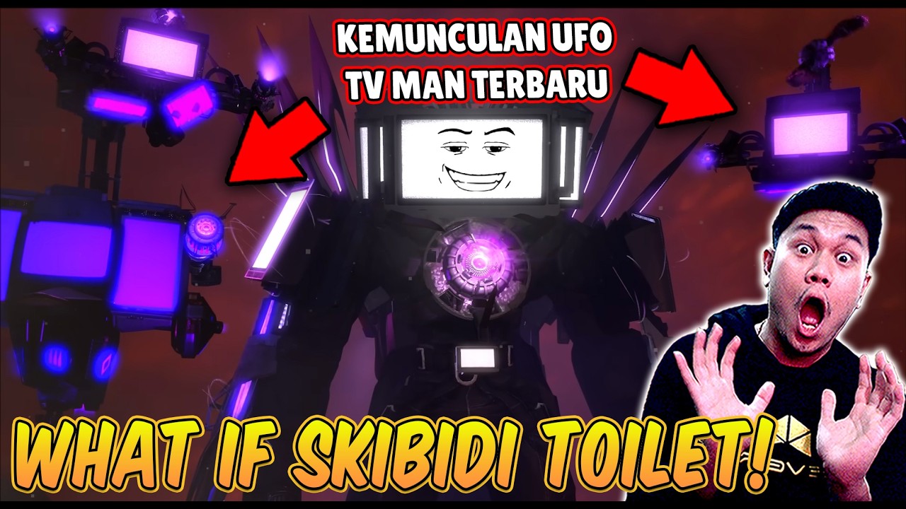 REACT WHAT IF SKIBIDI TOILET! BAGAIMANA JIKA TITAN TV MAN MENANG DI EPS 77 LAWAN JUGGERNAUT ASTRO