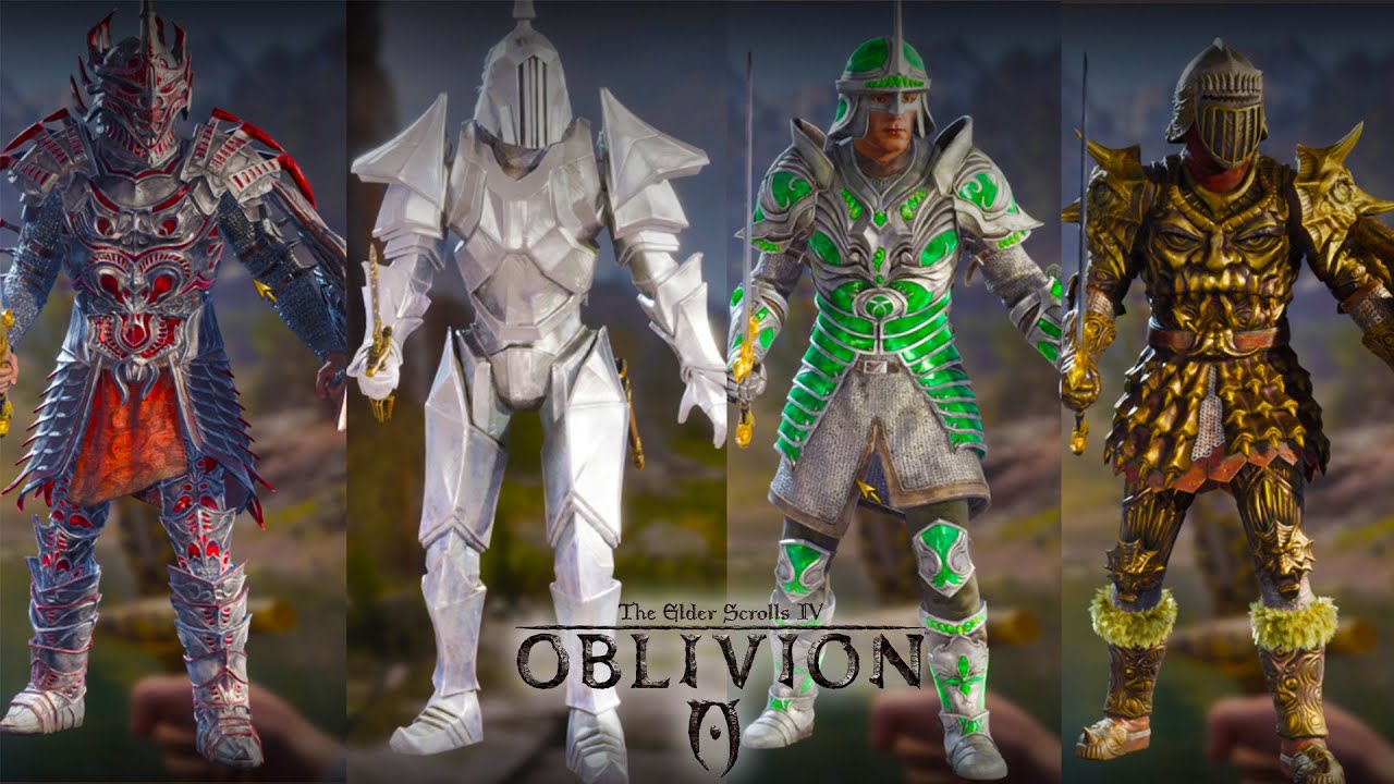Elder Scrolls Oblivion Remake All Armor & Outfits