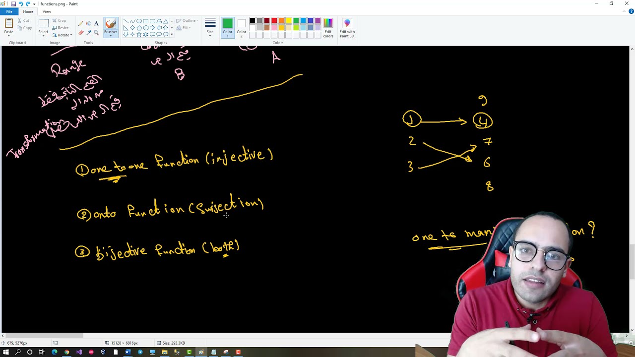 #30 Function and Relation | injective surjective bijective | Mathematic | رياضيات متقطعة | الدوال
