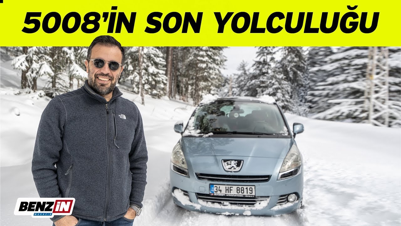 Peugeot 5008 'in son yolculuğu | Kar sürüşü | VLOG