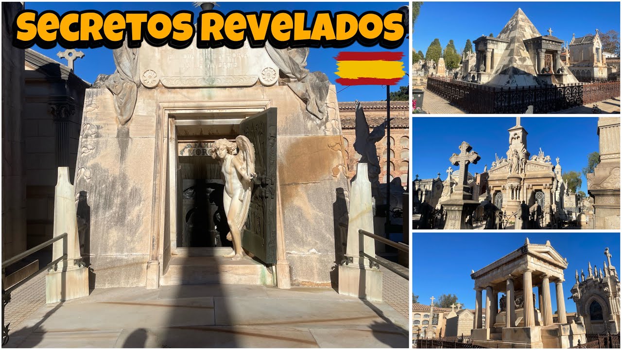 El LUJOSO Cementerio de España, un Viaje en el Tiempo a través de Monumentos Funerarios