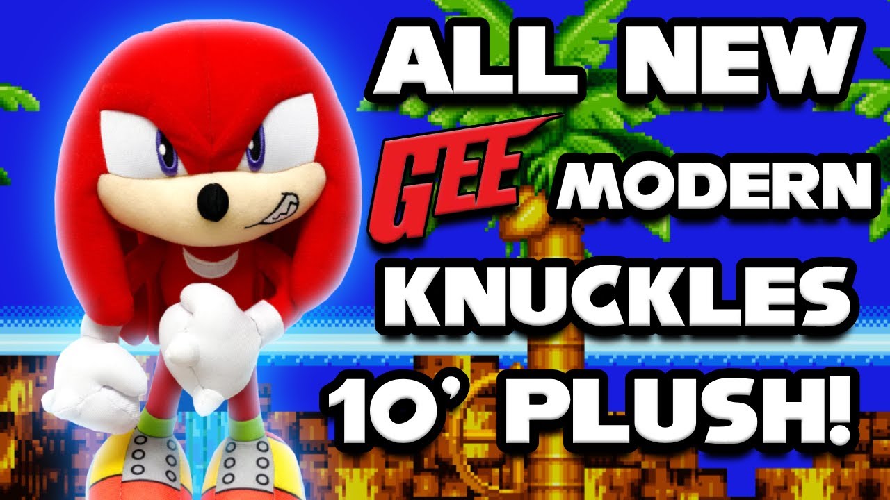 All New GE Modern Knuckles 10' Plush!