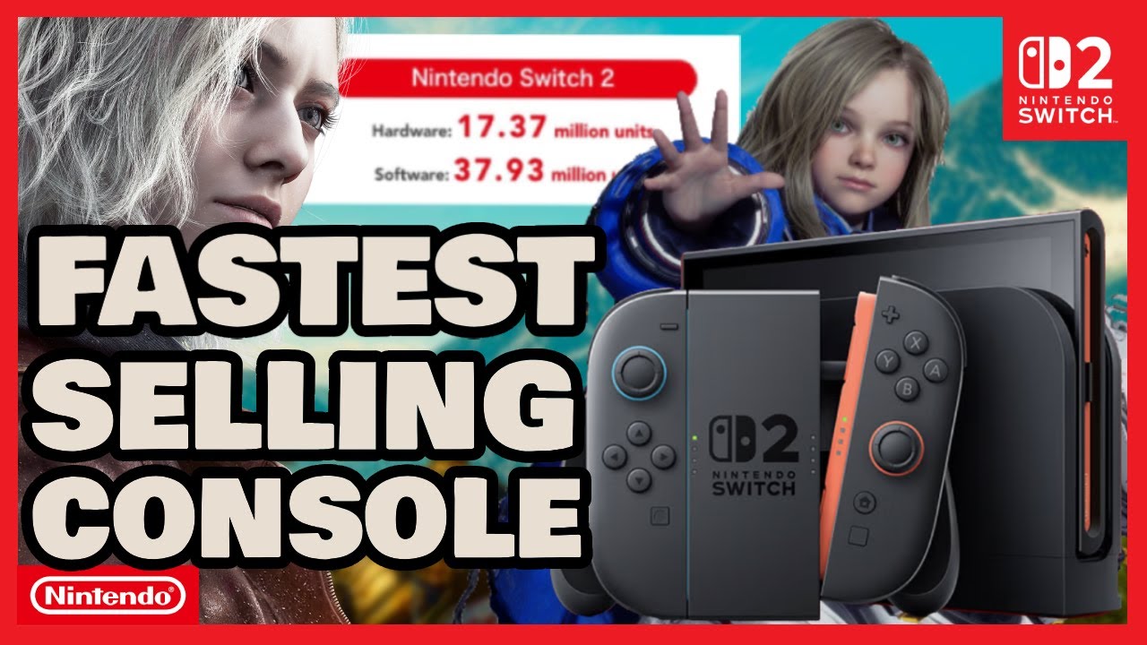 Switch 2 Sales DOMINATE & 3rd Party Games Impress #pragmata #switch2 #re9