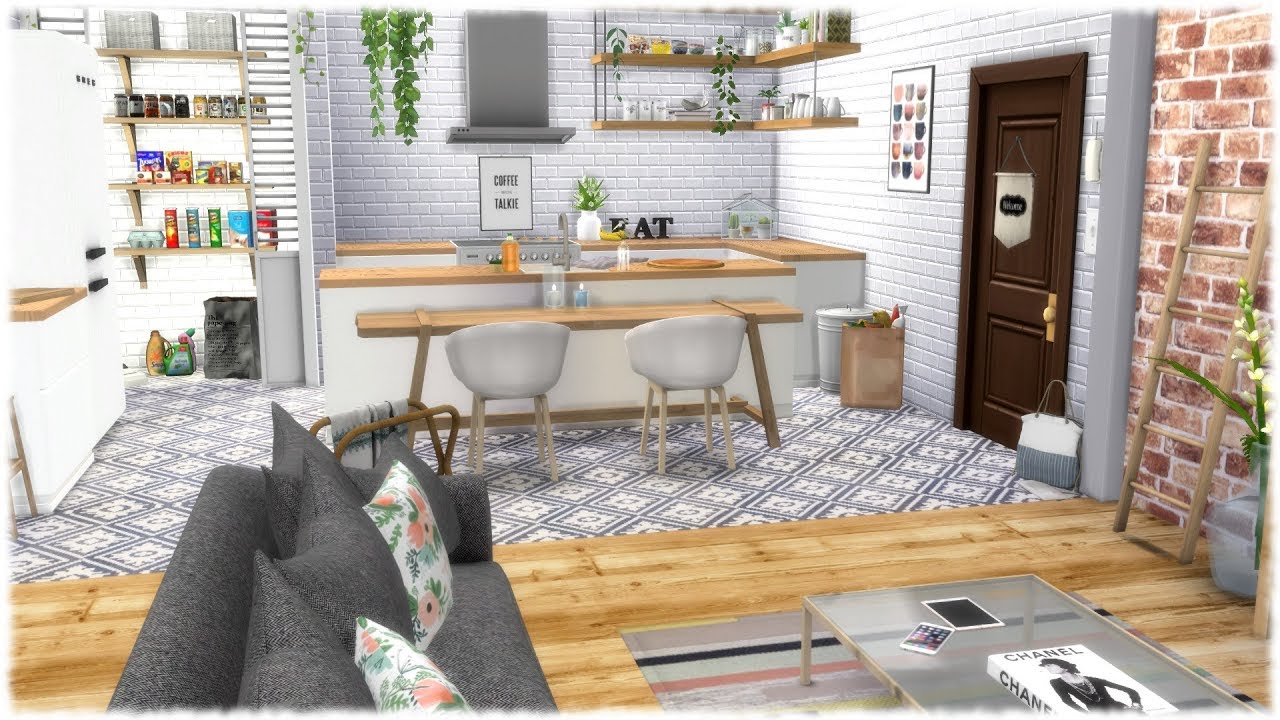 The Sims 4: Speed Build // ROOMMATE APARTMENT