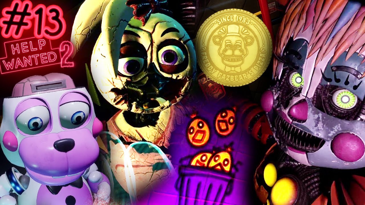 SCRAP BABY me ATRAPA con su PINZA | FNaF Help Wanted 2 (VR) #13 | Gameplay Español