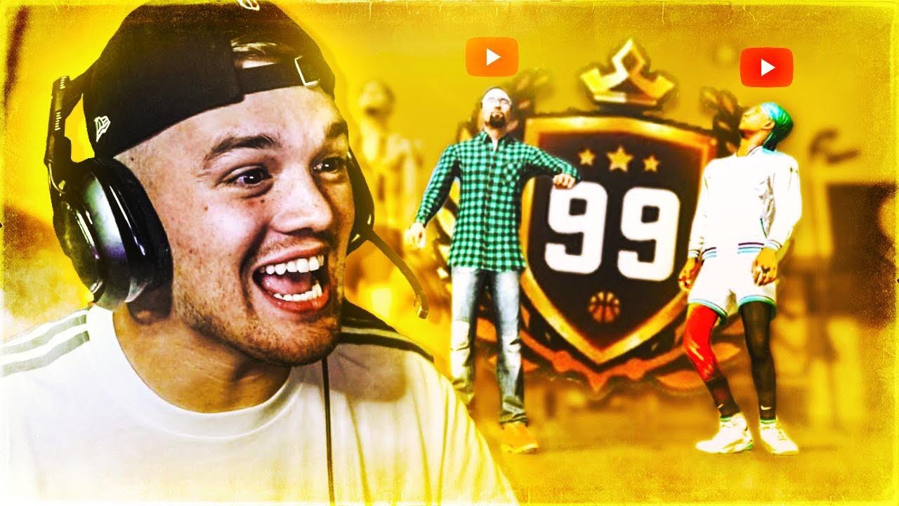 I TEAMED UP WITH THE FIRST 99 OVERALL DRIBBLE G0D LAMONSTA! BEST 99 OVERALL PLAY SHARP BUILD ON 2K19