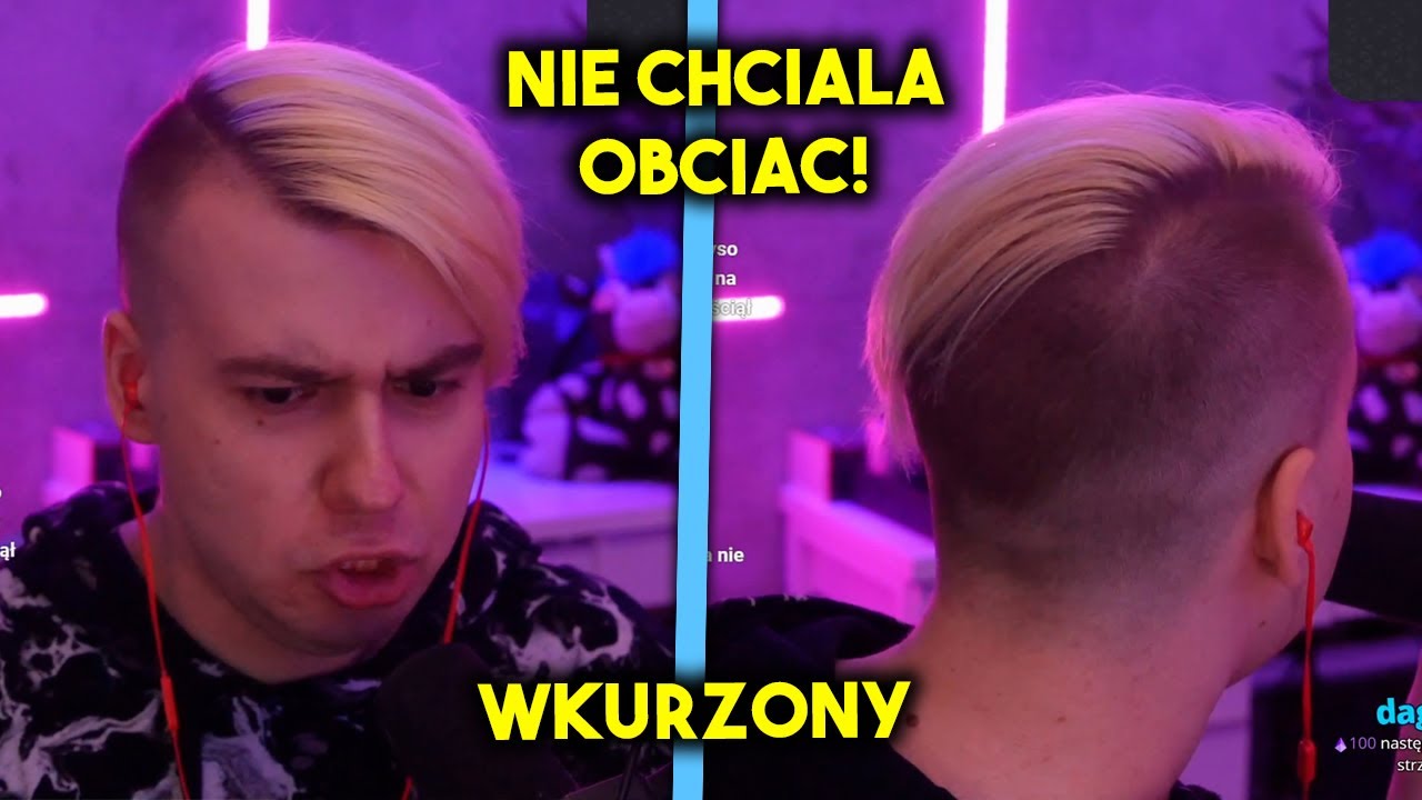 MANDZIO wkurzony na FRYZJERA!