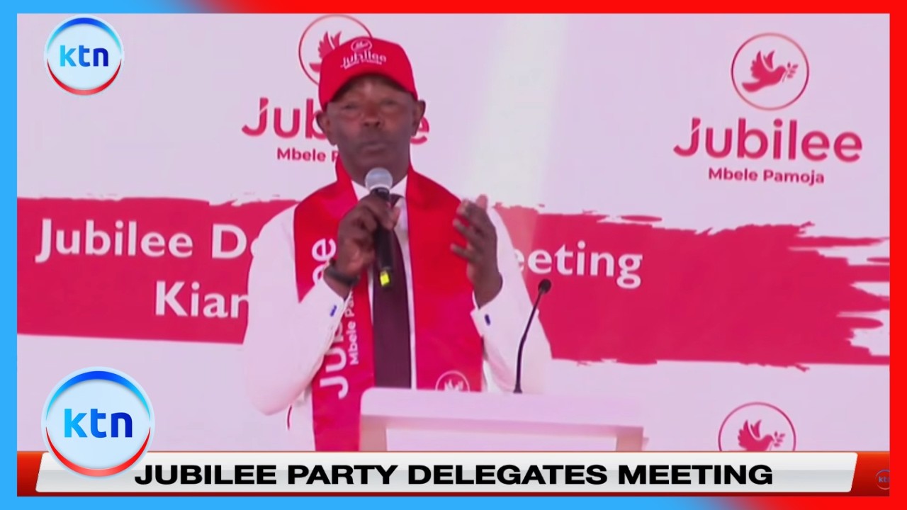 LIVE NOW: JUBILEE PARTY DELEGATES MEETING
