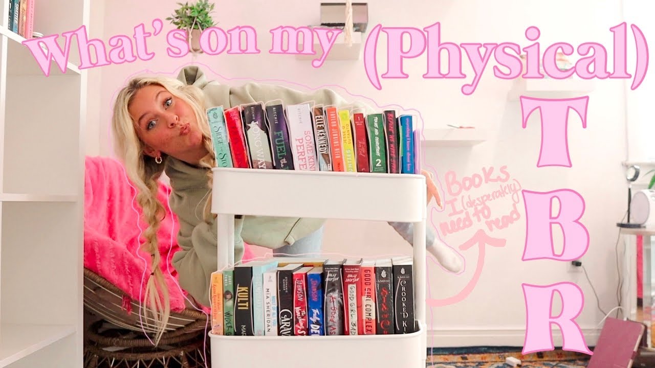 What Is On My Physcial TBR  *aka books i need to force myself to read*