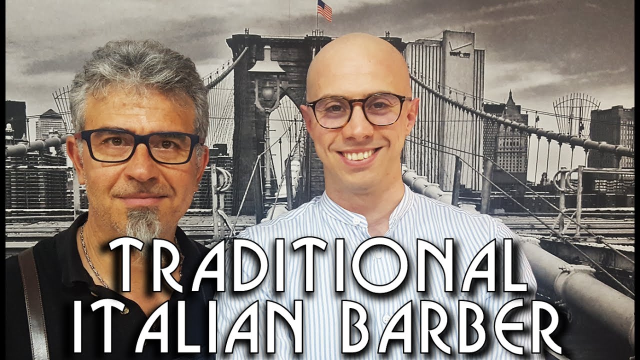 💈 Traditional Italian Barber - complete shave with Head Massage - ASMR no talking