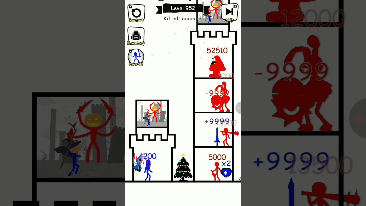 Stick War Hero Tower Defense Gameplay Walkthrough Level #952 #shorts #gaming