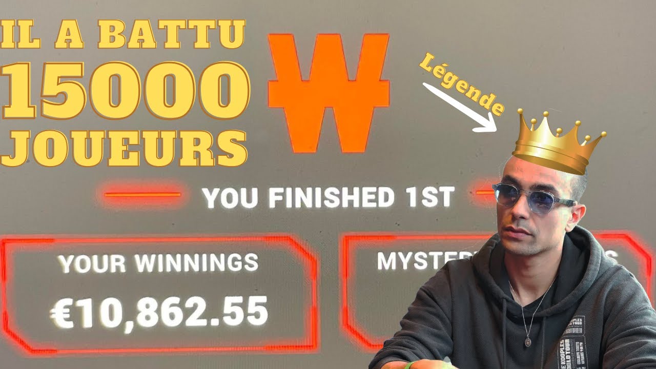 Mon élève REMPORTE le Mini Main Event pour 11000€ !
