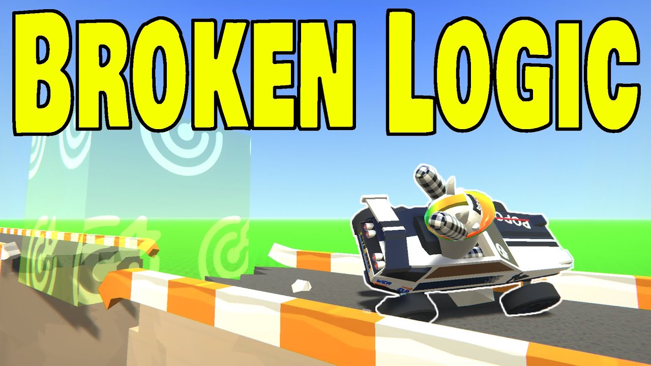 I Built A Track With Logic AND IT BROKE IMMEDIATELY