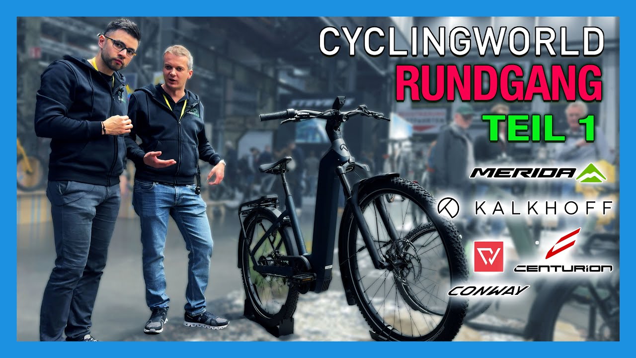 Cyclingworld Europe Highlights 2025 Düsseldorf : Kalkhoff, Merida, Centurion, Conway