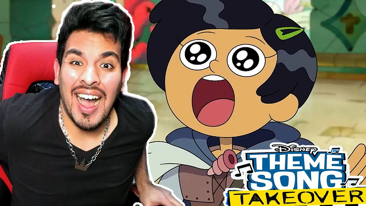 Amphibia: Marcy Theme Song Takeover Reaction