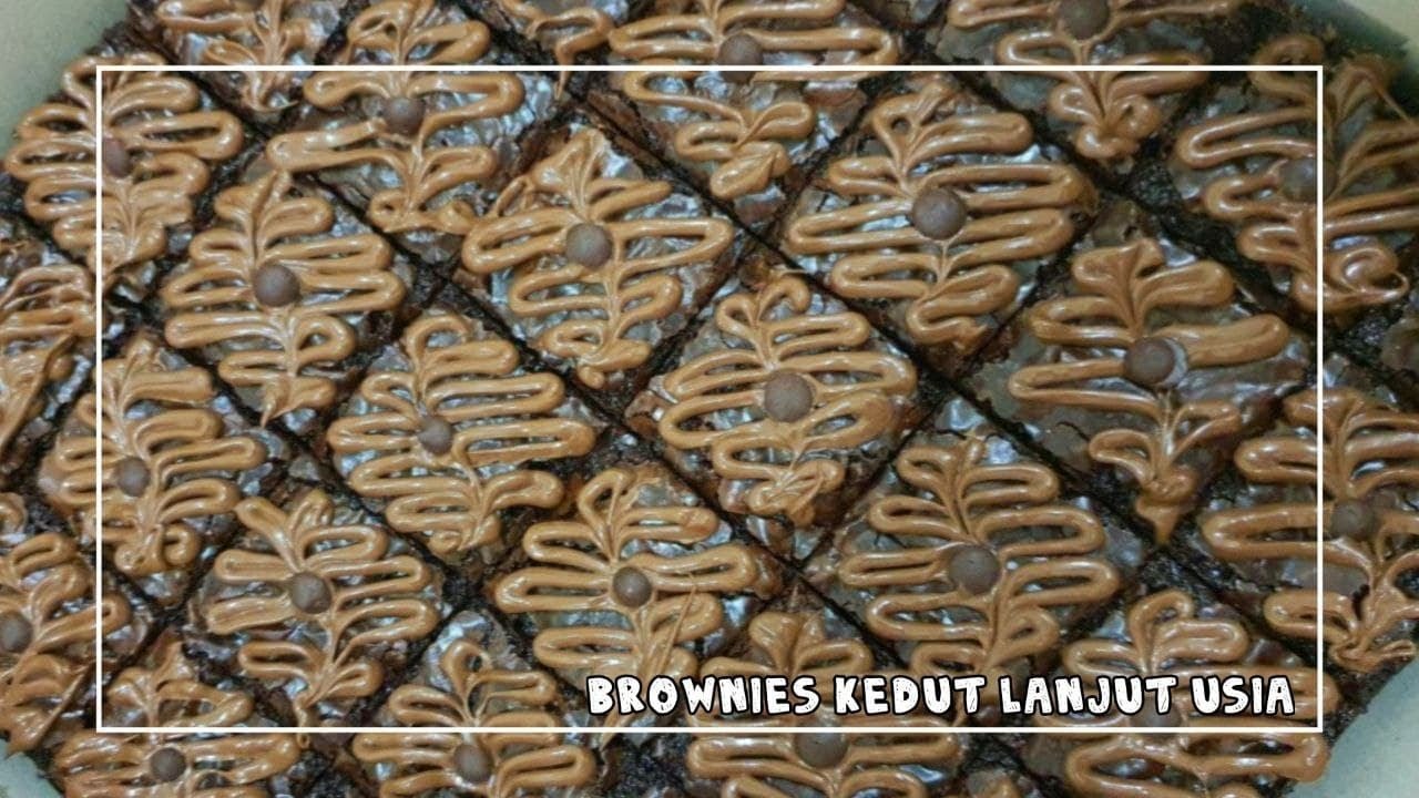 #1 Brownies Kedut Lanjut Usia