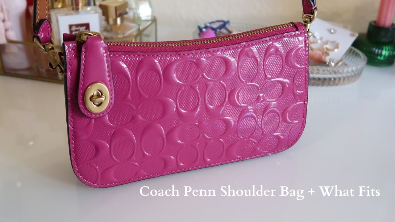 Coach Penn Shoulder Bag | What fits ?