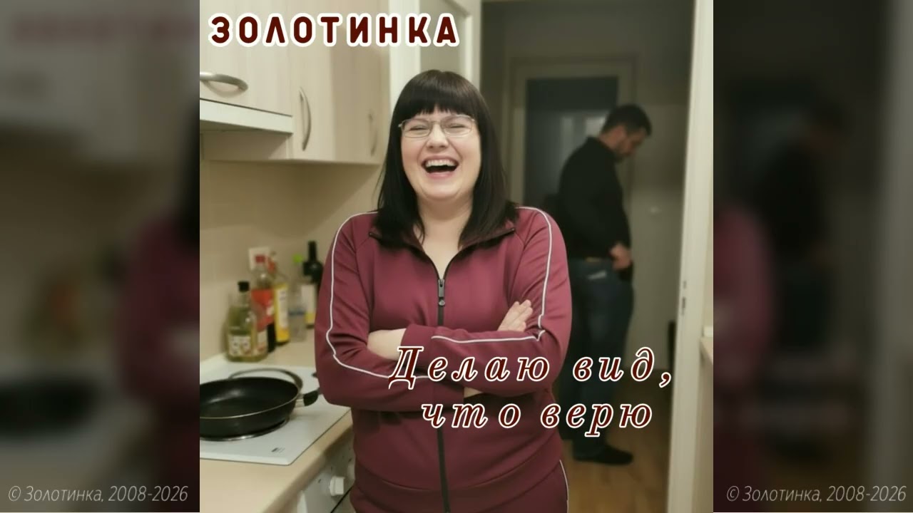 #Золотинка - Делаю вид, что верю :)))