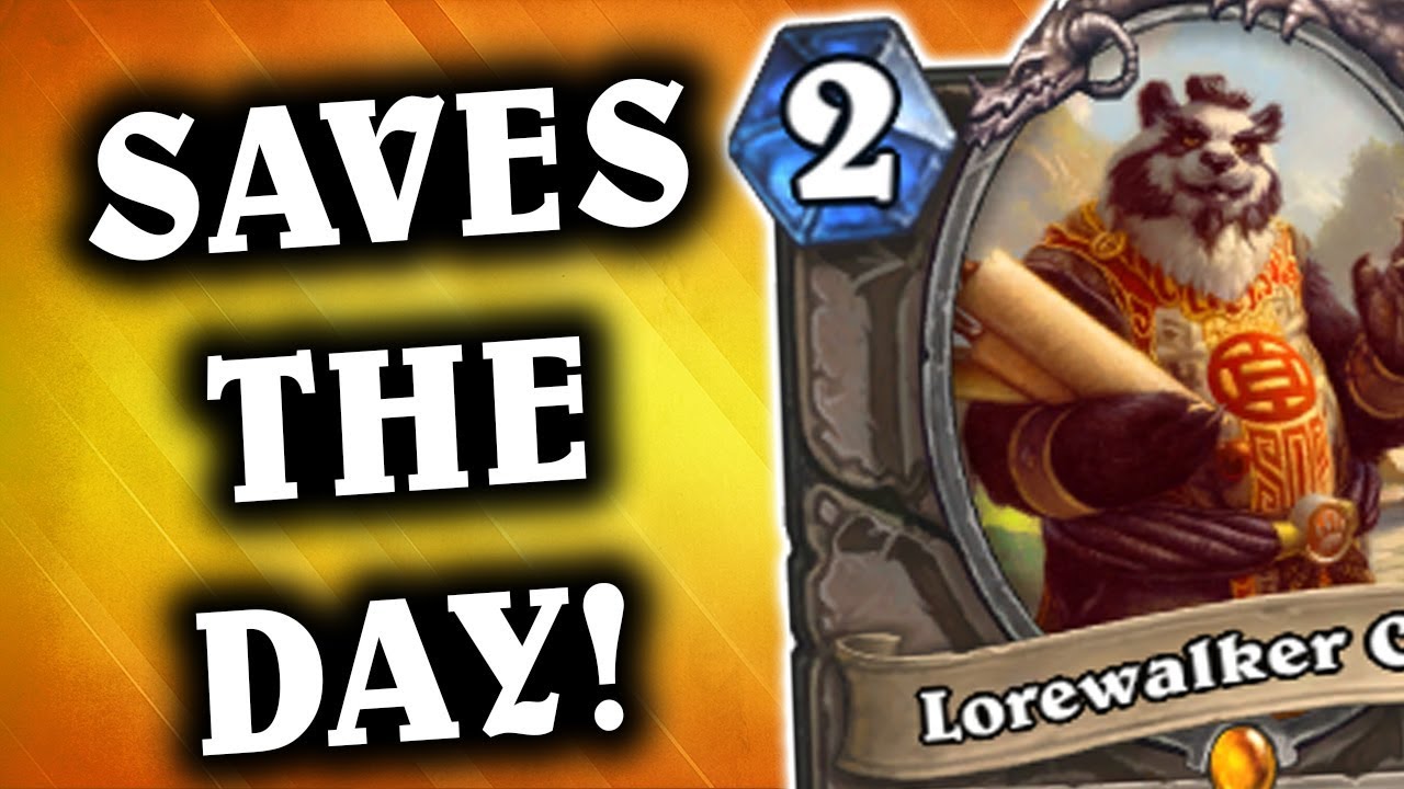 Lorewalker Cho SAVES THE DAY | Miracle Rogue | THE WITCHWOOD | HEARTHSTONE | DISGUISED TOAST