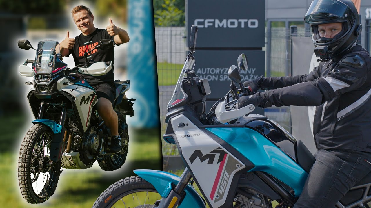 CF MOTO 450 MT - JAZDA W TERENIE, OPINIA I PIERWSZE WRAŻENIA