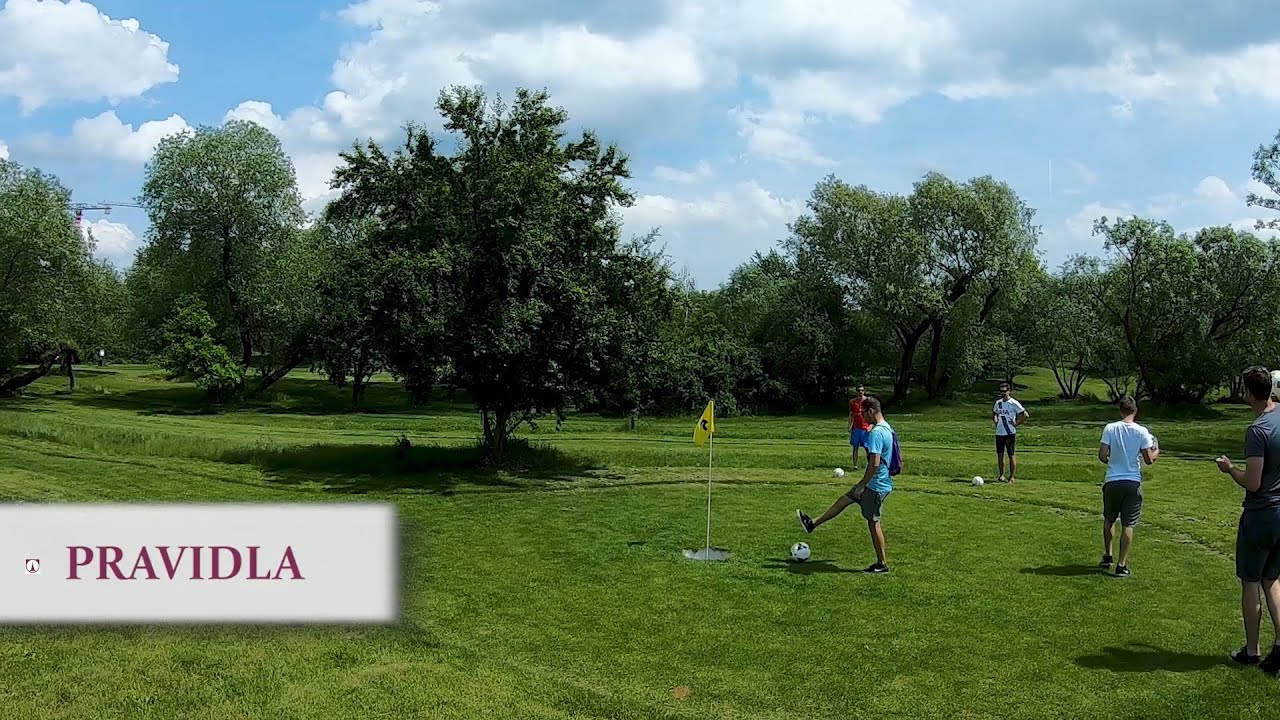 Netradiční sportovní hry - FOTBALGOLF - Pravidla