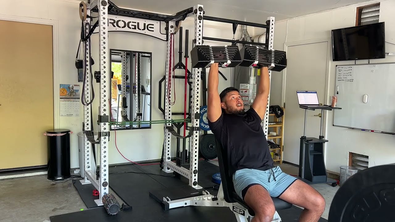 Garage Gym Shoulder Workout [Bigger Leaner Stronger Style]
