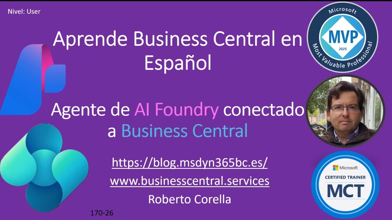 Cómo conectar Business Central a un agente de IA usando AI Foundry