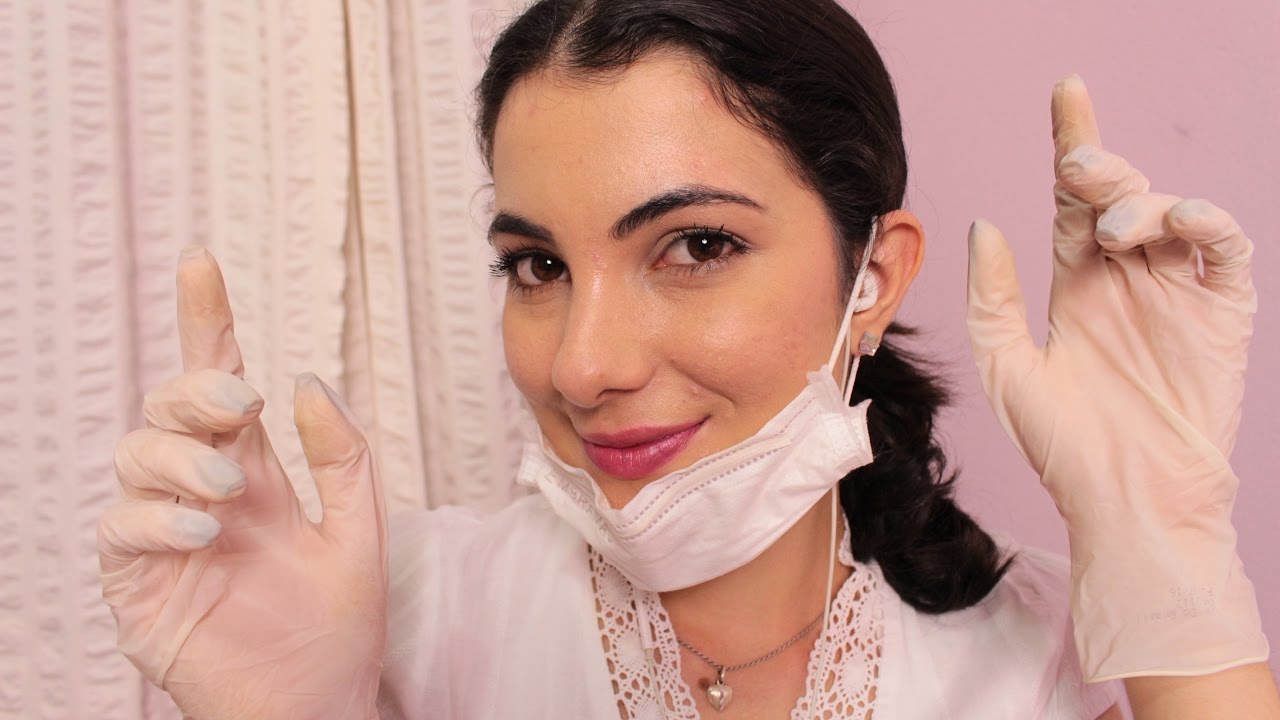 🎧[ASMR]👂  Limpeza de pele | BINAURAL| - Câmera Touching, tapping, plástico, tuc tuc...