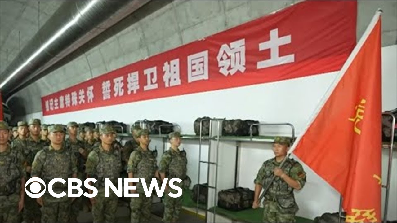 Tensions high as China conducts military exercises near Taiwan