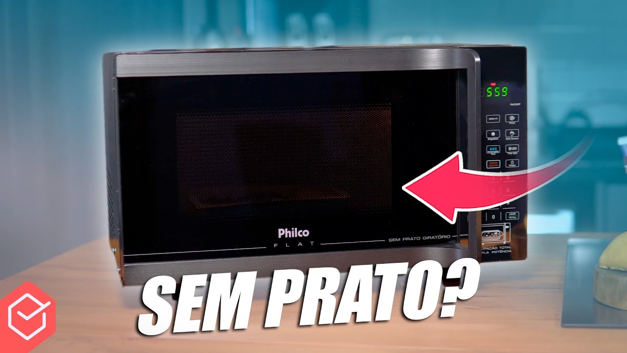 🚀 BONITO e SEM PRATO GIRATÓRIO! // Novo Microondas PMO28TF Philco Flat