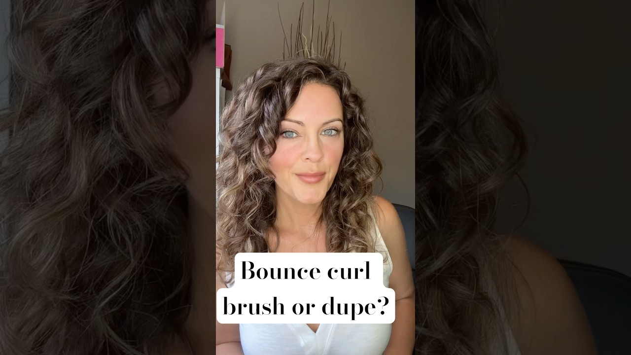 Bounce curl brush or dupe?? #shorts #hair #haircare #fyp #foryou  #curls #curlyhair
