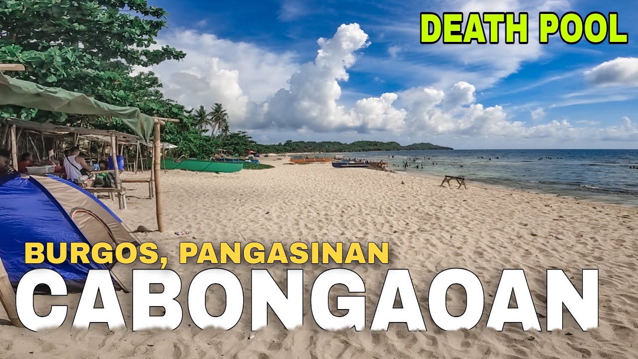 Cabongaoan White Sand Beach, Burgos, Pangasinan | Death Pool | Depth Pool